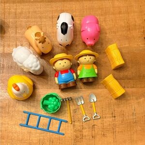 Boley Toddler Farm Toy Set 15 pieces EUC